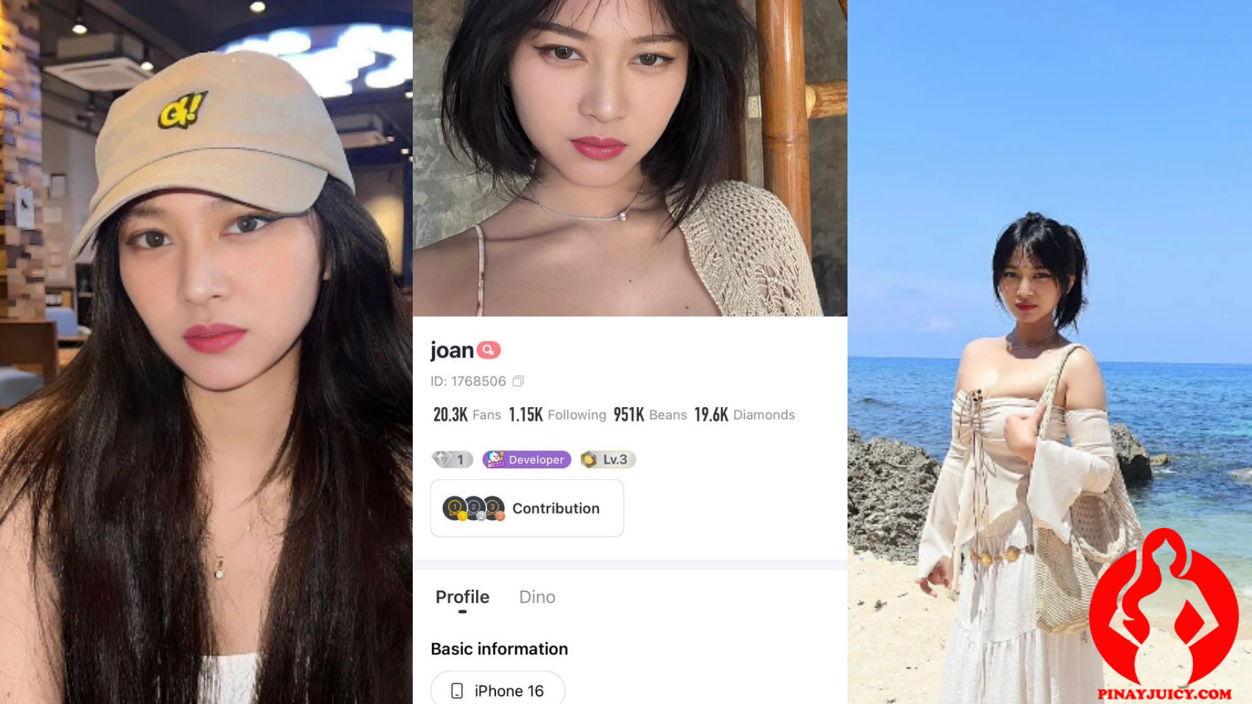 Joan Bigo Influencer Big Boobs Fininger Ang Puke Sa Live